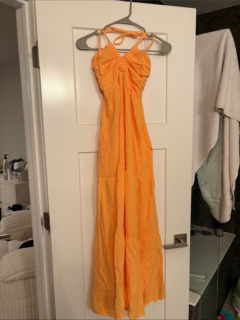 NWT Blanco by Nature Medium Halter Sundress